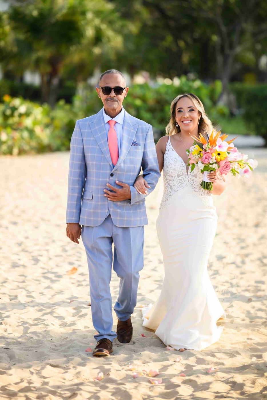 Dry season wedding ceremony, Dominican Republic
