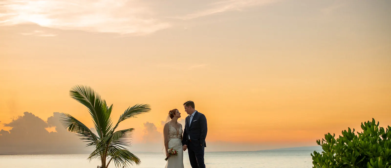 Elegant destination wedding reception, Dominican Republic