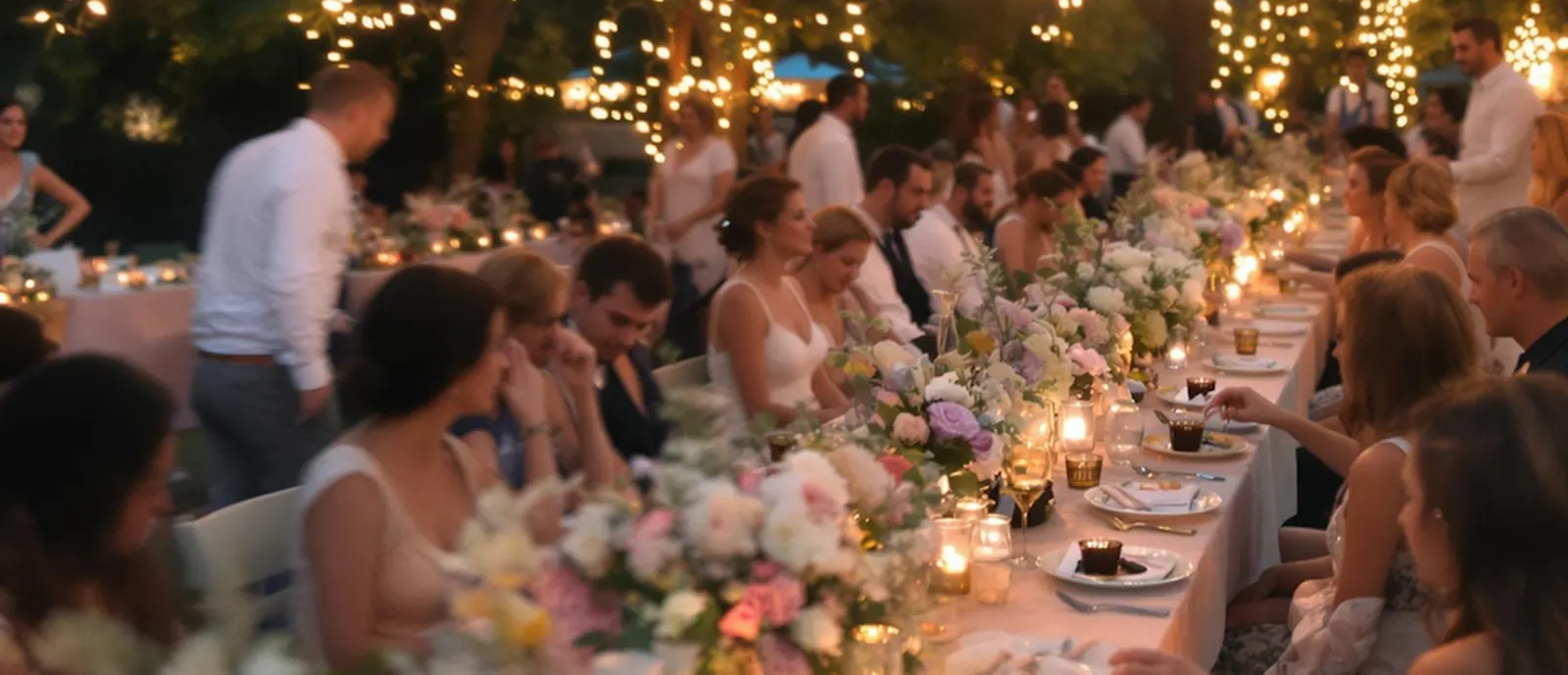 Elegant destination wedding reception table setting, Dominican Republic