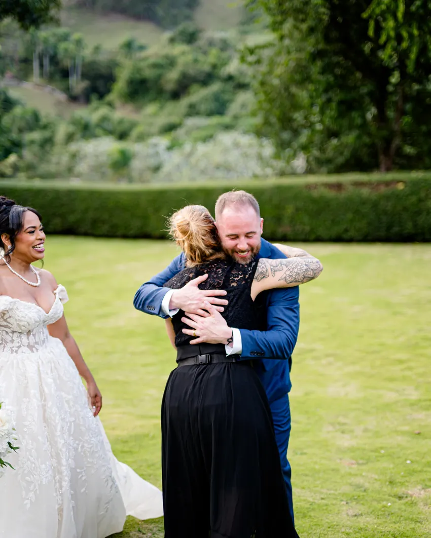 Cheila & Travis destination wedding photo, Rancho Las Guazaras, Jarabacoa