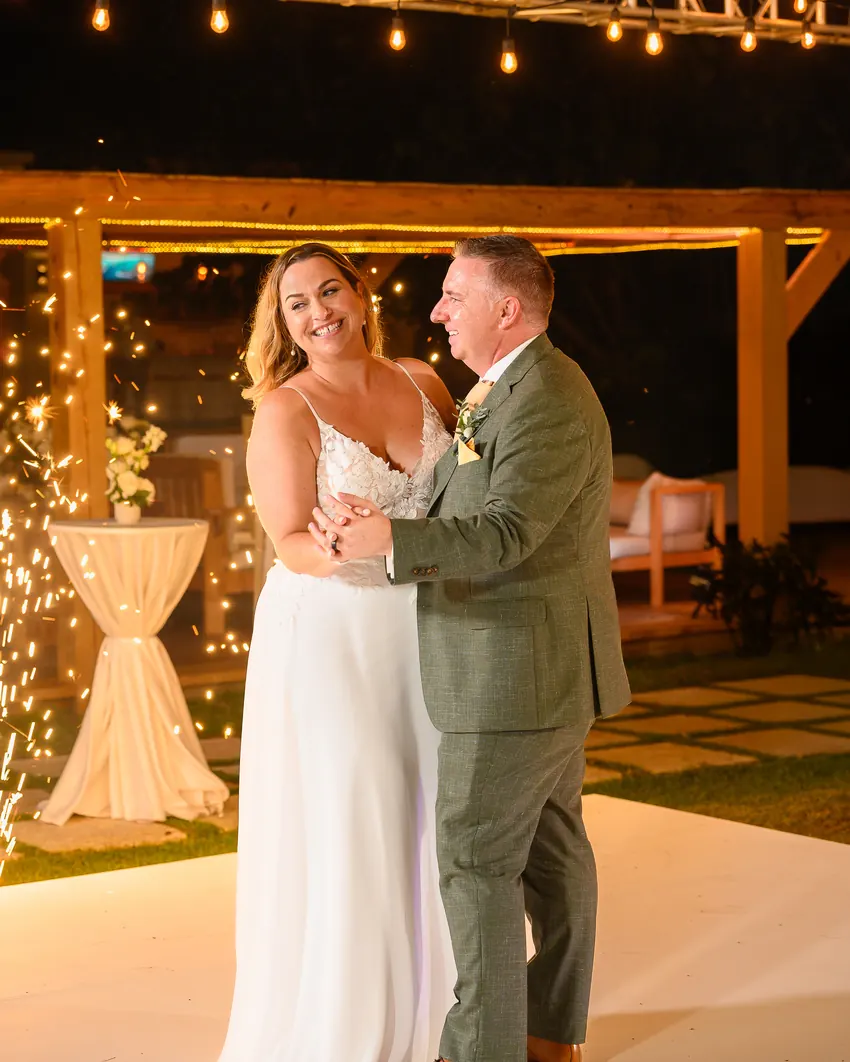 Declan & Kate destination wedding photo, Villa Cocomar, Cabarete