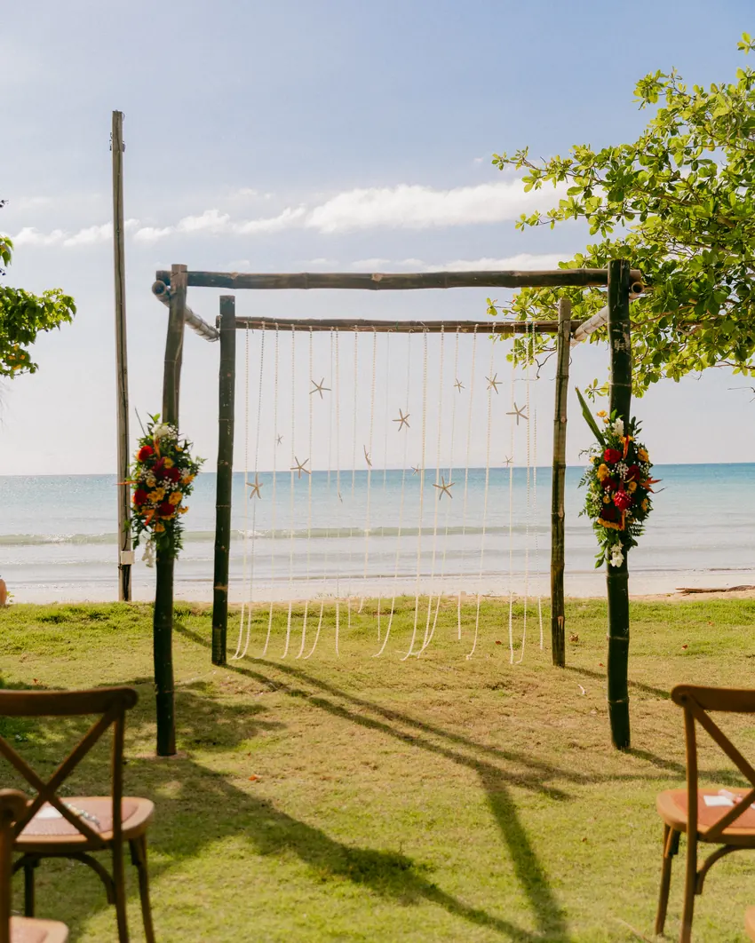 Emma & Sebastian destination wedding photo, Villa del Mar, Las Terrenas