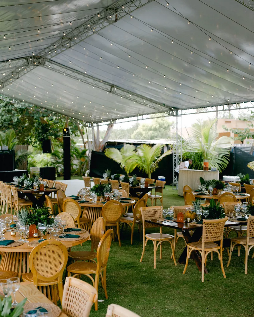 Kat & Leo destination wedding photo, Villa Azul, Cabarete