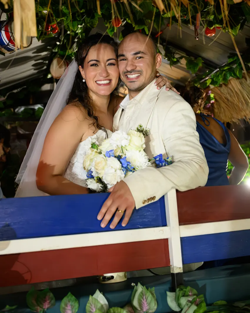 Katherine & Raul Antonio destination wedding photo, Hispaniola Diners Club