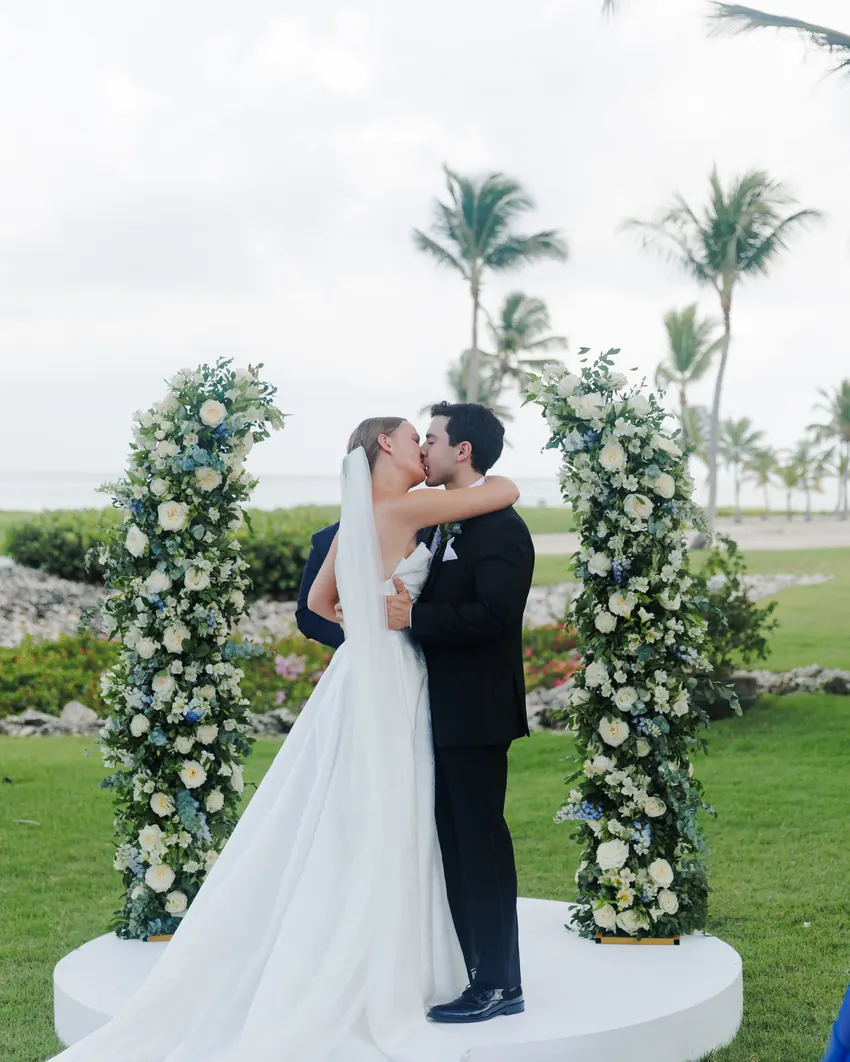 Kylee & Michael destination wedding photo, Villa Arrecife 17, Punta Cana