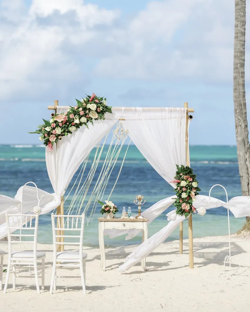 Lena & Peter destination wedding photo, Cabeza de Toro, Punta Cana