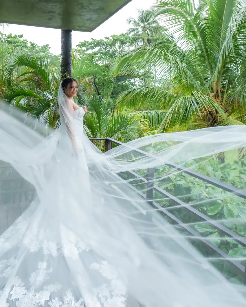 Lisbania & Jose Miguel destination wedding photo, Casa Rosabaya, Las Terrenas