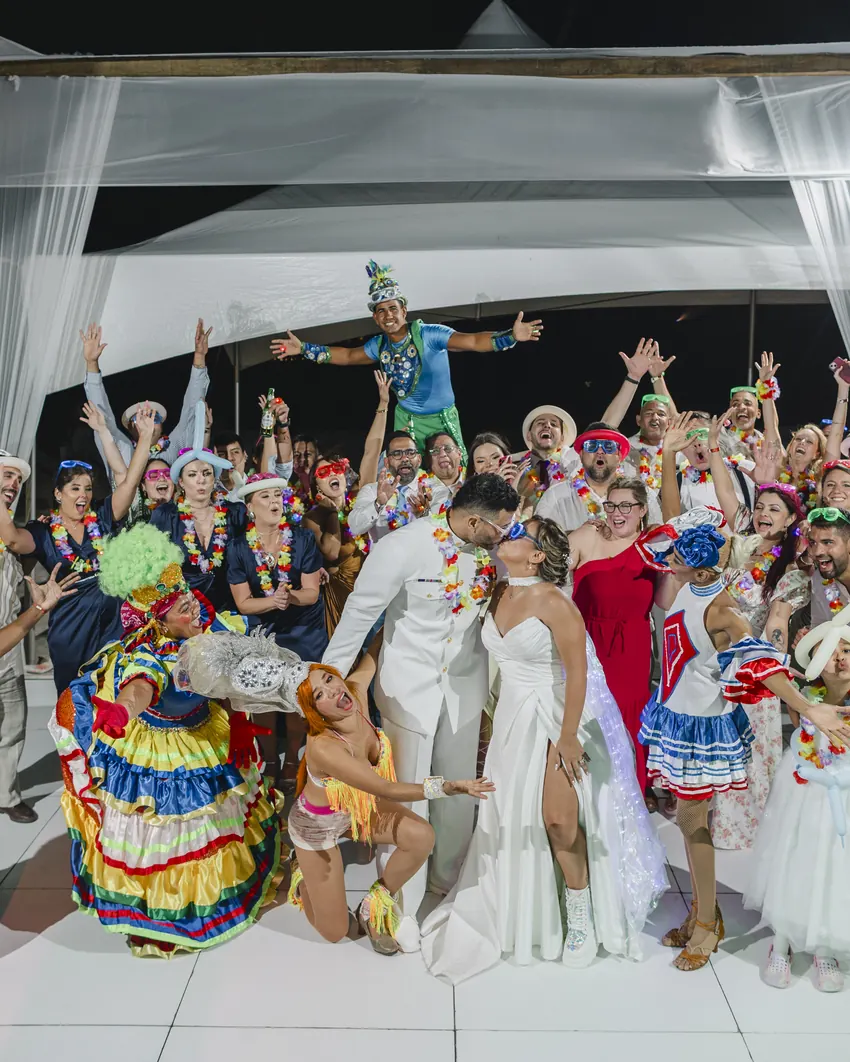 Natalie & Alejandro destination wedding photo, Jellyfish, Punta Cana