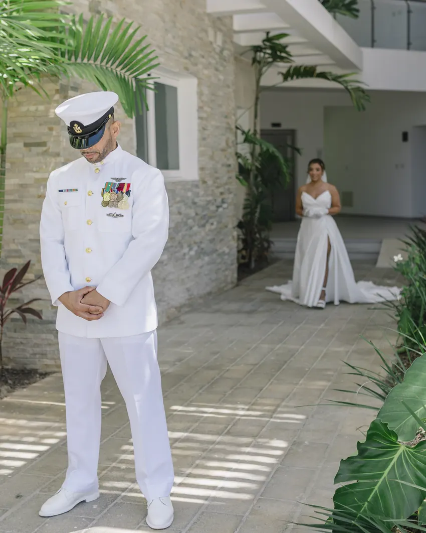Natalie & Alejandro destination wedding photo, Jellyfish, Punta Cana