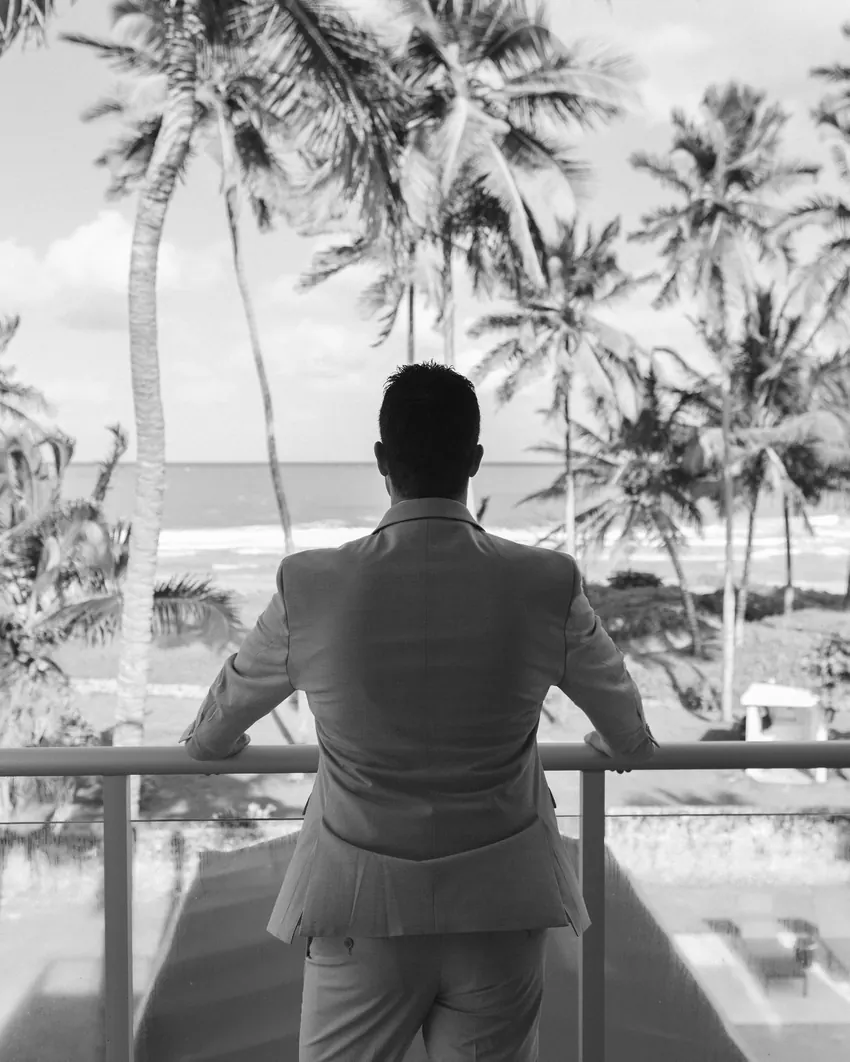 Stacey & Mauricio destination wedding photo, Private Villa, Cabarete
