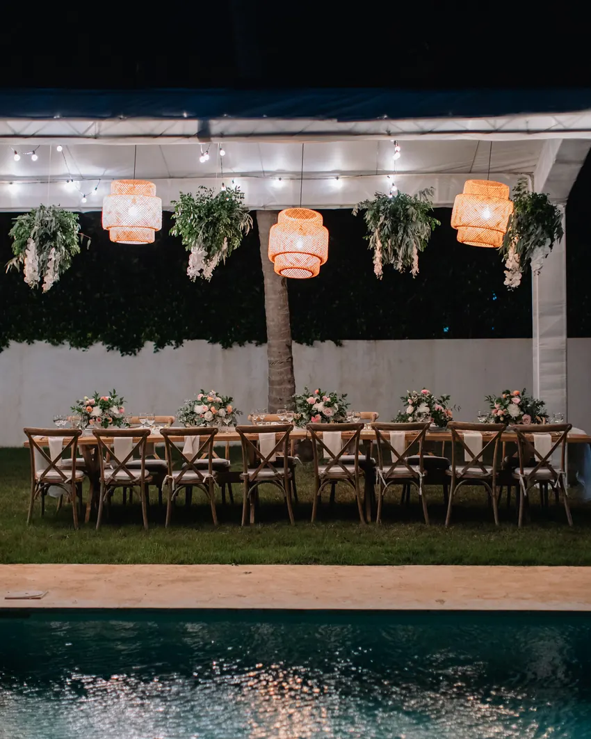 Stacey & Mauricio destination wedding photo, Private Villa, Cabarete