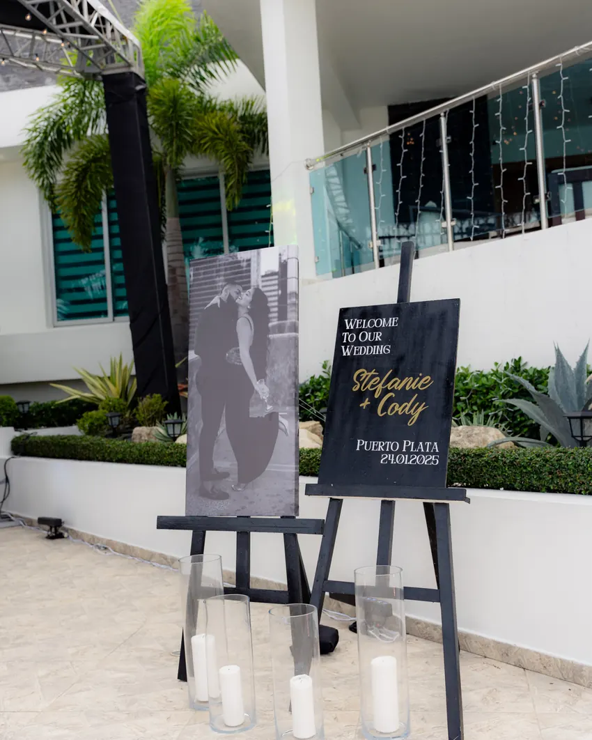 Stefanie & Cody wedding at Melody Village, Puerto Plata