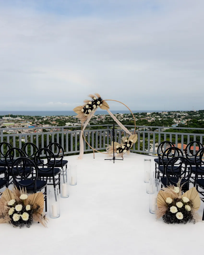 Stefanie & Cody wedding at Melody Village, Puerto Plata