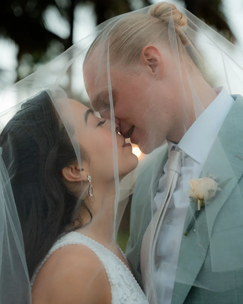 Tiffanny & Mathyeu destination wedding photo, Villa Cocomar, Cabarete