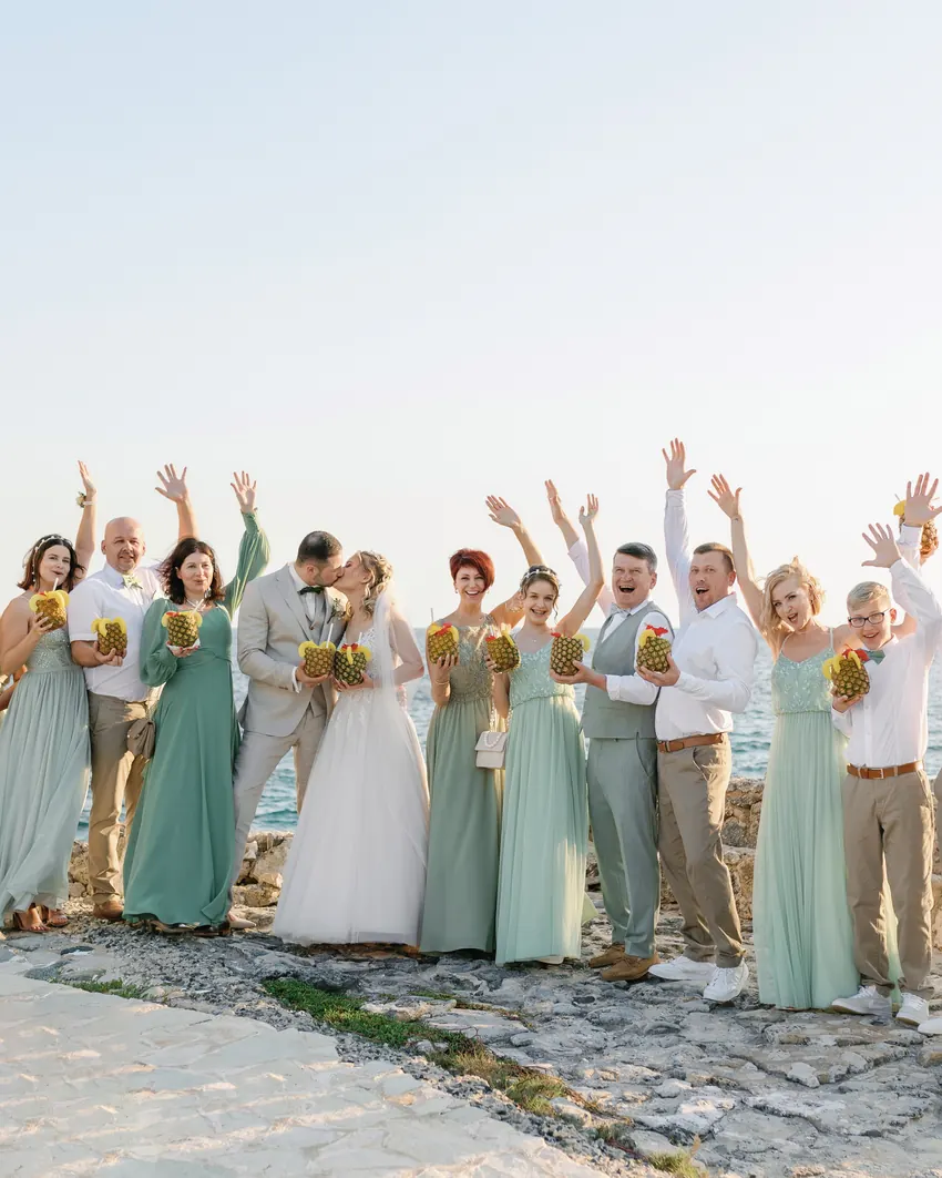 Xenia & Artur destination wedding photo, Triton Beach, Juan Dolio