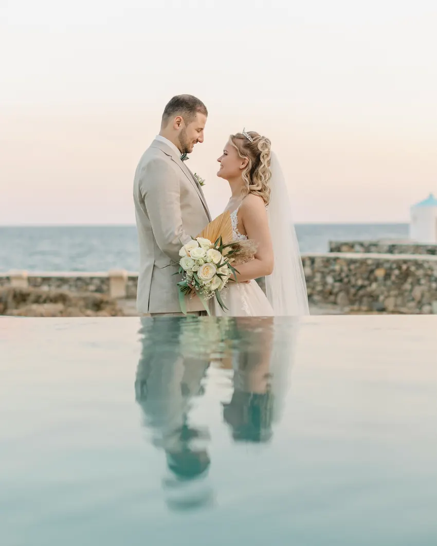 Xenia & Artur destination wedding photo, Triton Beach, Juan Dolio