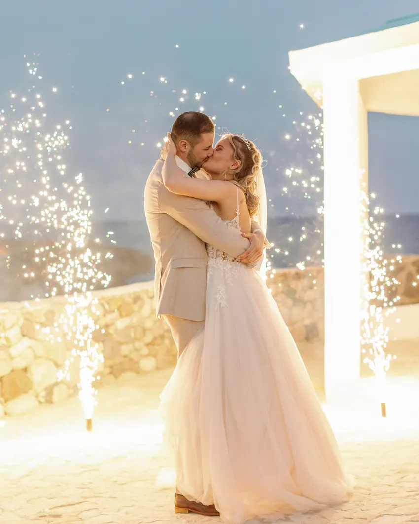 Xenia & Artur destination wedding photo, Triton Beach, Juan Dolio